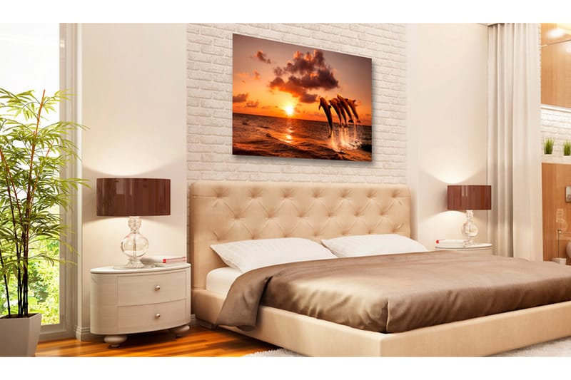 Billede The Dolphin's Dance 120x80, Artgeist sp. z o. o.