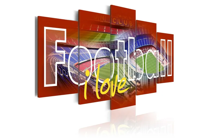 Billede The Game Love 100x50, Artgeist sp. z o. o.