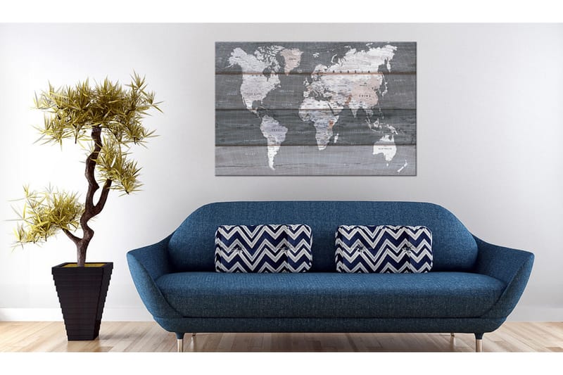 Billede The Grey Earth 120x80, Artgeist sp. z o. o.