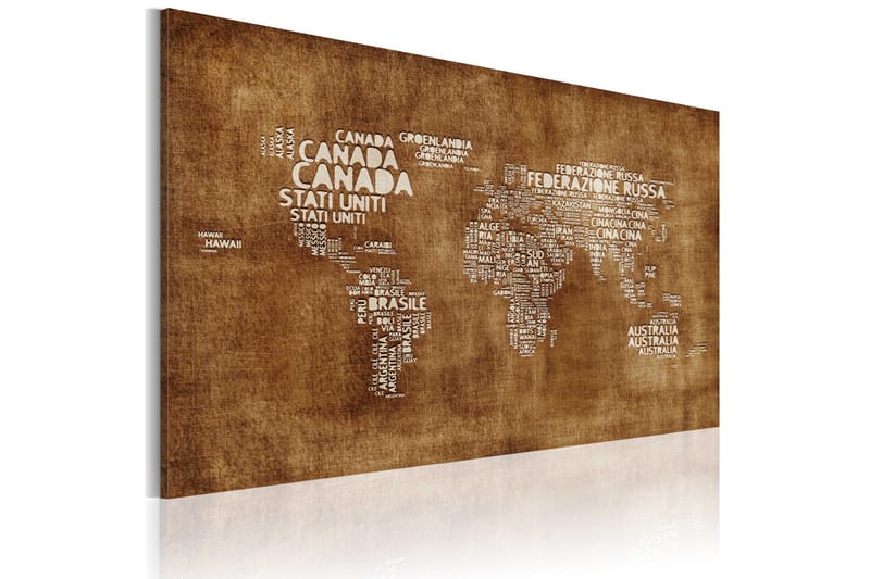 Billede The lost map 120x80, Artgeist sp. z o. o.