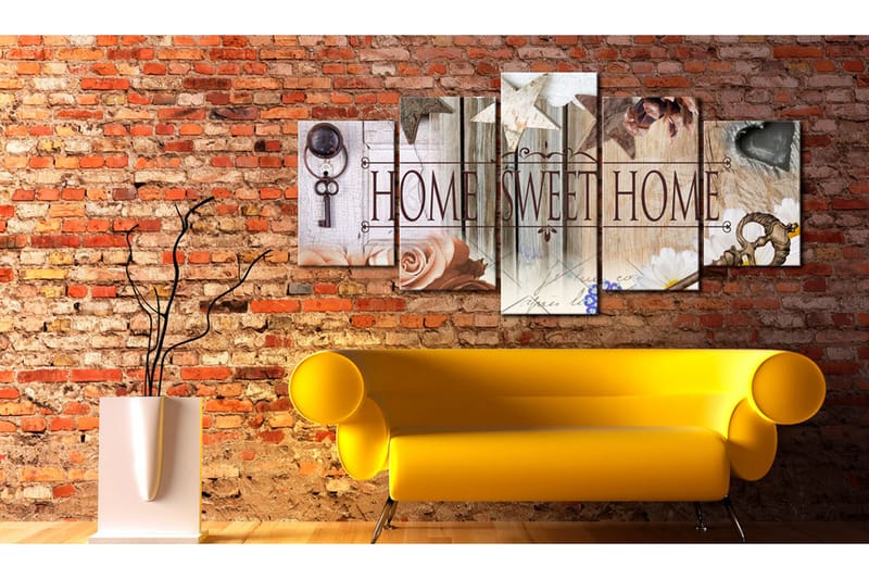 Billede The Right Key For The Right Door 200x100 - Artgeist sp. z o. o. - Boligtilbehør - Billeder & kunst - Billeder på lærred