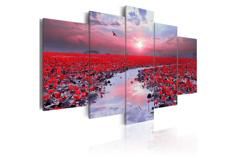 Billede The River Of Love 100x50, Artgeist sp. z o. o.