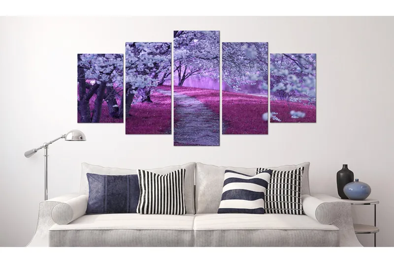 Billede The Road Of Love 100x50 - Artgeist sp. z o. o. - Boligtilbehør - Billeder & kunst - Billeder på lærred