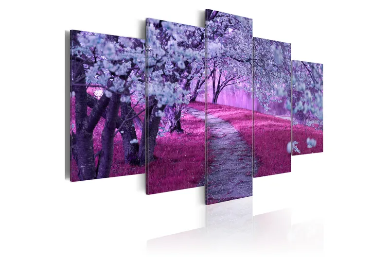 Billede The Road Of Love 100x50 - Artgeist sp. z o. o. - Boligtilbehør - Billeder & kunst - Billeder på lærred