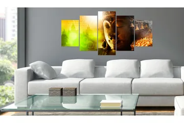 Billede The Power Of Peace 100x50 - Artgeist sp. z o. o. - Boligtilbehør - Billeder & kunst - Billeder på lærred