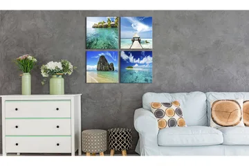Billede The Places Of Dreams 60x60 - Artgeist sp. z o. o. - Boligtilbehør - Billeder & kunst - Billeder på lærred