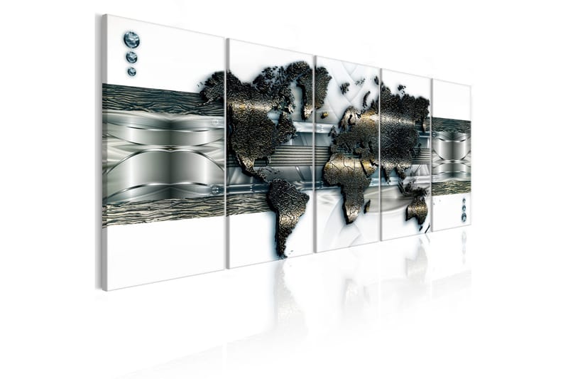 Billede Three-Dimensional Map 200x80, Artgeist sp. z o. o.