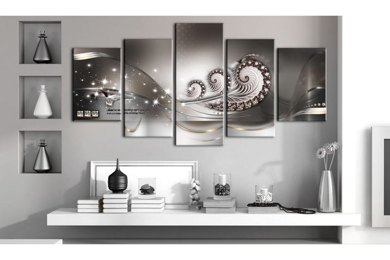 Billede Three Shells 100x50 - Artgeist sp. z o. o. - Boligtilbehør - Billeder & kunst - Billeder på lærred