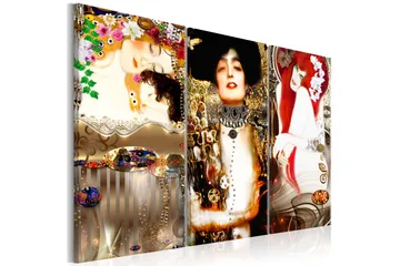 Billede Three Women 3 Parts 90x60 - Artgeist sp. z o. o. - Boligtilbehør - Billeder & kunst - Billeder på lærred