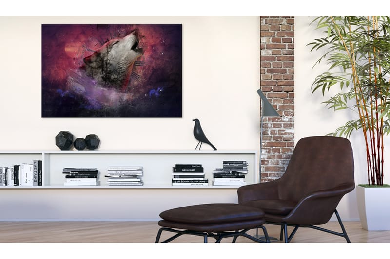 Billede Time of Wolves 120x80 - Artgeist sp. z o. o. - Boligtilbehør - Billeder & kunst - Billeder på lærred