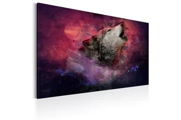 Billede Time of Wolves 120x80 - Artgeist sp. z o. o. - Boligtilbehør - Billeder & kunst - Billeder på lærred