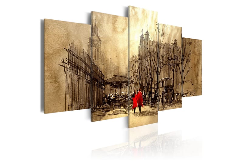 Billede Time Travels 200x100, Artgeist sp. z o. o.