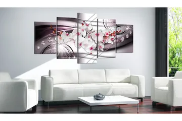 Billede Tint Of Orchid 100x50 - Artgeist sp. z o. o. - Boligtilbehør - Billeder & kunst - Billeder på lærred