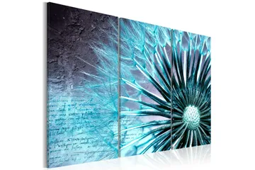 Billede Touch Of Blue 90x60 - Artgeist sp. z o. o. - Boligtilbehør - Billeder & kunst - Billeder på lærred