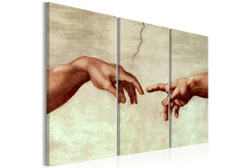 Billede Touch Of God 90x60 - Artgeist sp. z o. o. - Boligtilbehør - Billeder & kunst - Billeder på lærred