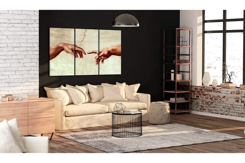 Billede Touch Of God 90x60 - Artgeist sp. z o. o. - Boligtilbehør - Billeder & kunst - Billeder på lærred