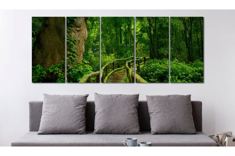 Billede Travel The Unknown 200x80 - Artgeist sp. z o. o. - Boligtilbehør - Billeder & kunst - Billeder på lærred