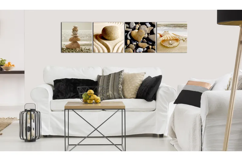 Billede Treasure Of The Sea 80x80 - Artgeist sp. z o. o. - Boligtilbehør - Billeder & kunst - Billeder på lærred