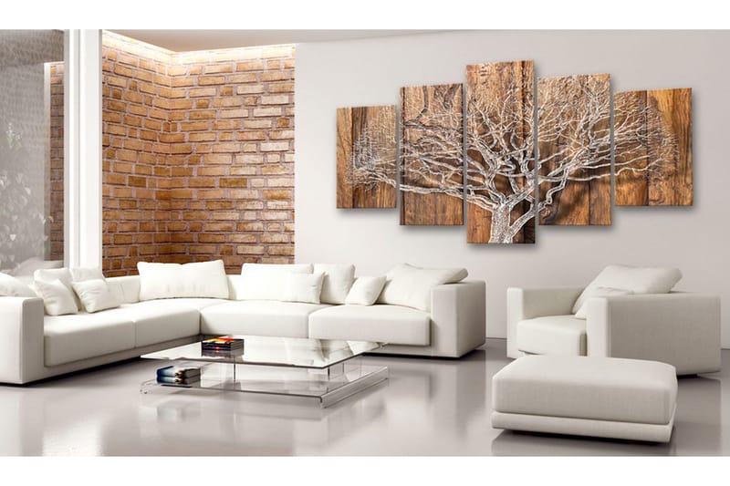 Billede Tree Chronicle 200x100 - Artgeist sp. z o. o. - Boligtilbehør - Billeder & kunst - Billeder på lærred