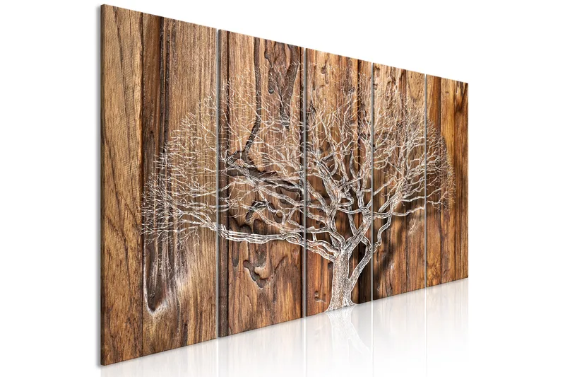 Billede Tree Chronicle 5 Parts Narrow 200x80, Artgeist sp. z o. o.