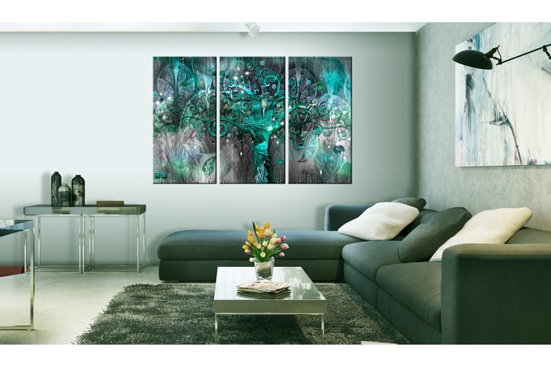 Billede Tree Of The Future 90x60 - Artgeist sp. z o. o. - Boligtilbehør - Billeder & kunst - Billeder på lærred