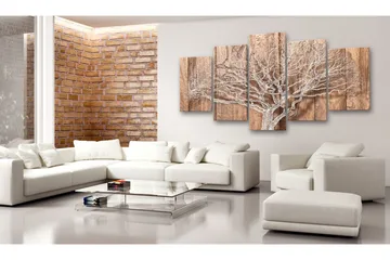 Billede Tree Story 100x50 - Artgeist sp. z o. o. - Boligtilbehør - Billeder & kunst - Billeder på lærred
