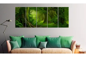 Billede Tropical Jungle 225x90 - Artgeist sp. z o. o. - Boligtilbehør - Billeder & kunst - Billeder på lærred