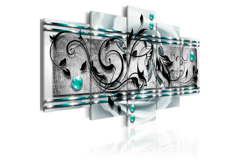 Billede Turquoise Ambivalence 200x100, Artgeist sp. z o. o.