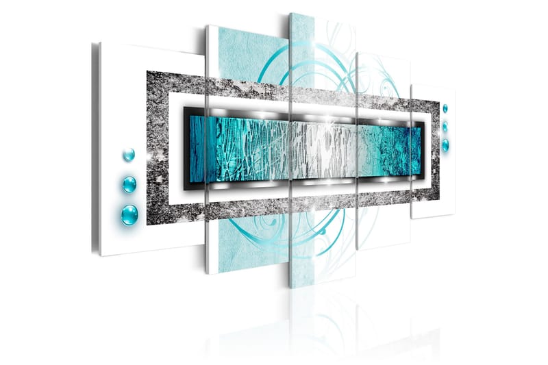 Billede Turquoise Blizzard 100x50, Artgeist sp. z o. o.