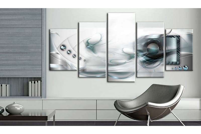Billede Turquoise Eye 100x50 - Artgeist sp. z o. o. - Boligtilbehør - Billeder & kunst - Billeder på lærred