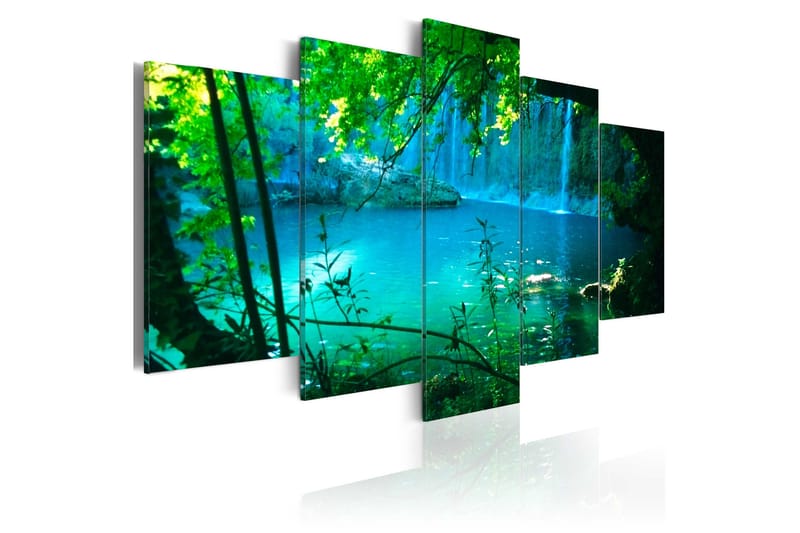Billede Turquoise Seclusion 100x50, Artgeist sp. z o. o.