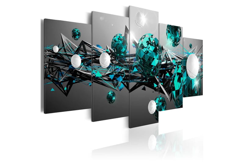 Billede Turquoise Solar System 100x50, Artgeist sp. z o. o.