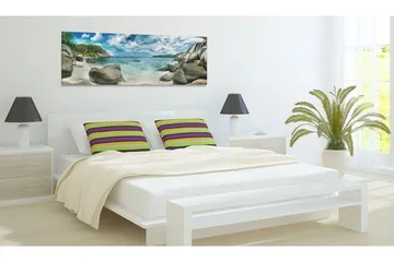 Billede Turquoise Paradise 135x45 - Artgeist sp. z o. o. - Boligtilbehør - Billeder & kunst - Billeder på lærred