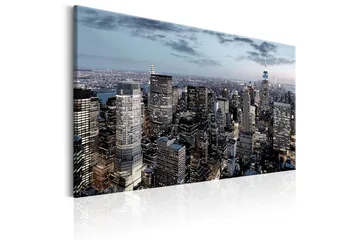 Billede Twilight City 90x60 - Artgeist sp. z o. o. - Boligtilbehør - Billeder & kunst - Billeder på lærred