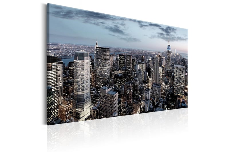 Billede Twilight City 90x60 - Artgeist sp. z o. o. - Boligtilbehør - Billeder & kunst - Billeder på lærred