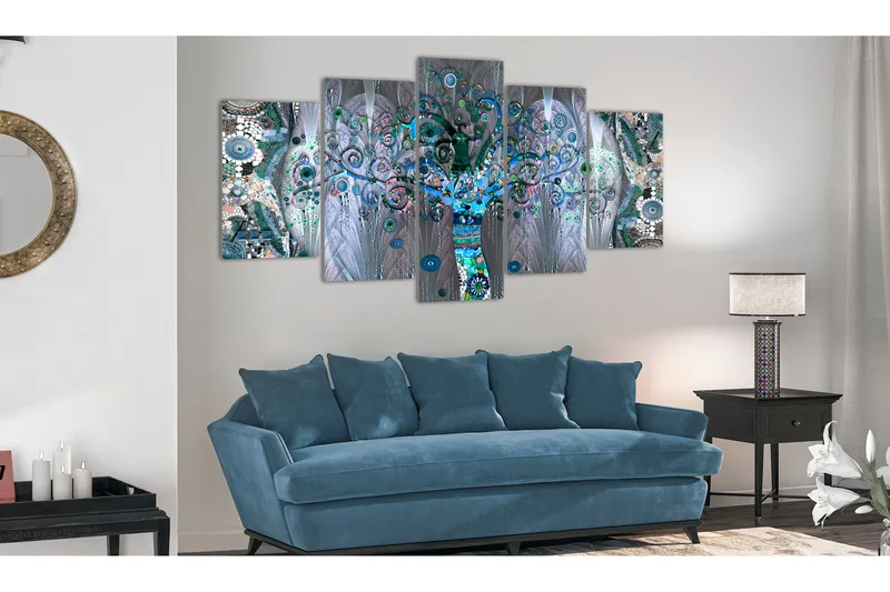 Billede Twisted Tree 200x100 - Artgeist sp. z o. o. - Boligtilbehør - Billeder & kunst - Billeder på lærred