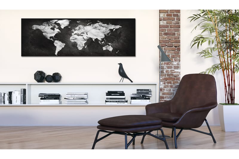 Billede Two-Coloured World 150x50 - Artgeist sp. z o. o. - Boligtilbehør - Billeder & kunst - Billeder på lærred