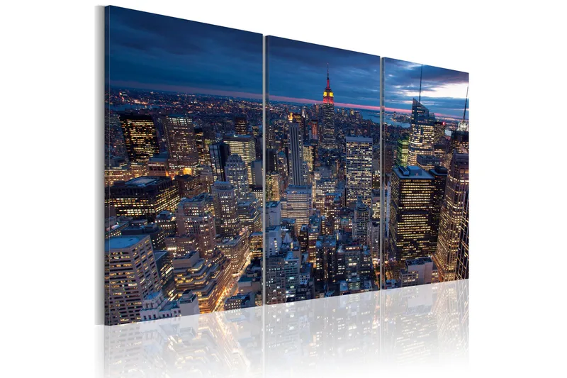 Billede Udsigt Fra Ovan Nyc 120x80, Artgeist sp. z o. o.