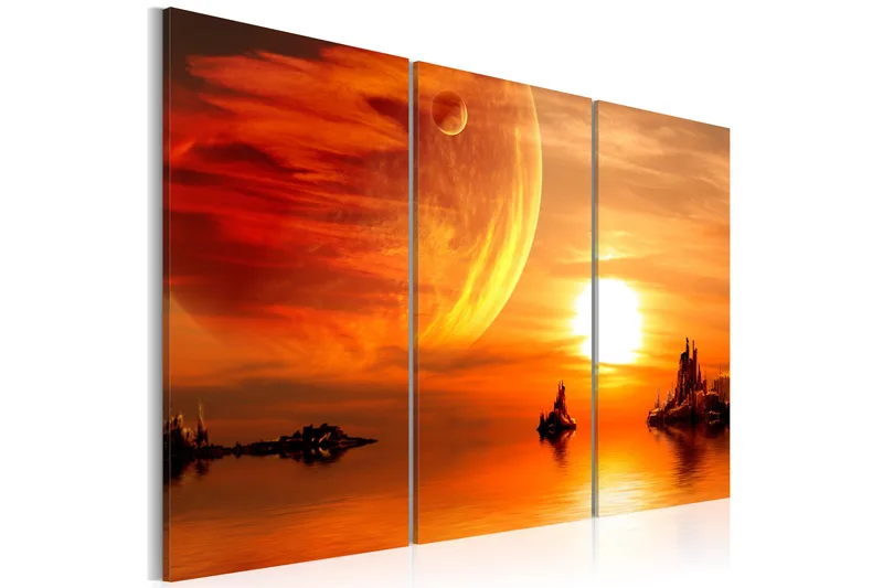 Billede Utopic Twilight 60x40, Artgeist sp. z o. o.