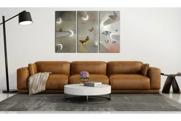 Billede Vær gratis ... 90x60 - Artgeist sp. z o. o. - Boligtilbehør - Billeder & kunst - Billeder på lærred