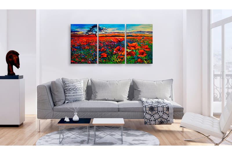 Billede Valley of Poppies 120x60, Artgeist sp. z o. o.