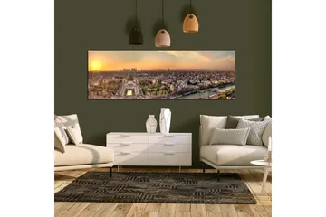 Billede View from Eiffel Tower (1 del) Smal 135x45 - Artgeist sp. z o. o. - Boligtilbehør - Billeder & kunst - Billeder på lærred