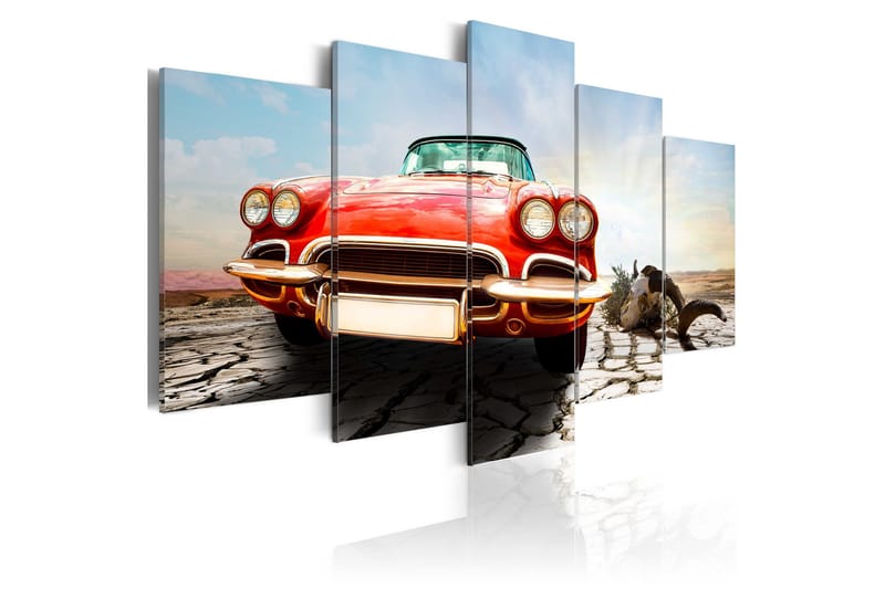 Billede Vintage Red Dream 100x50, Artgeist sp. z o. o.