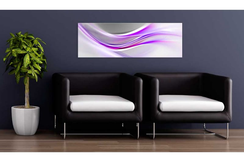 Billede Violet Hope 135x45 - Artgeist sp. z o. o. - Boligtilbehør - Billeder & kunst - Billeder på lærred