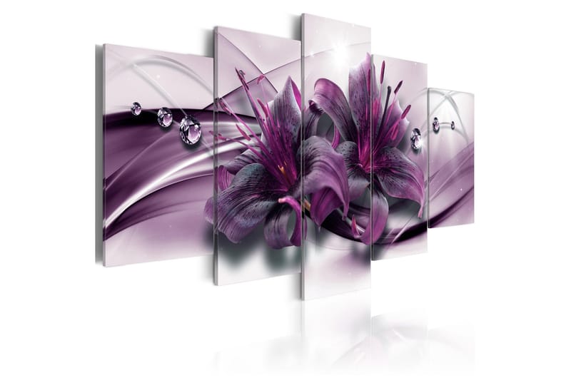 Billede Violet Lily 200x100, Artgeist sp. z o. o.