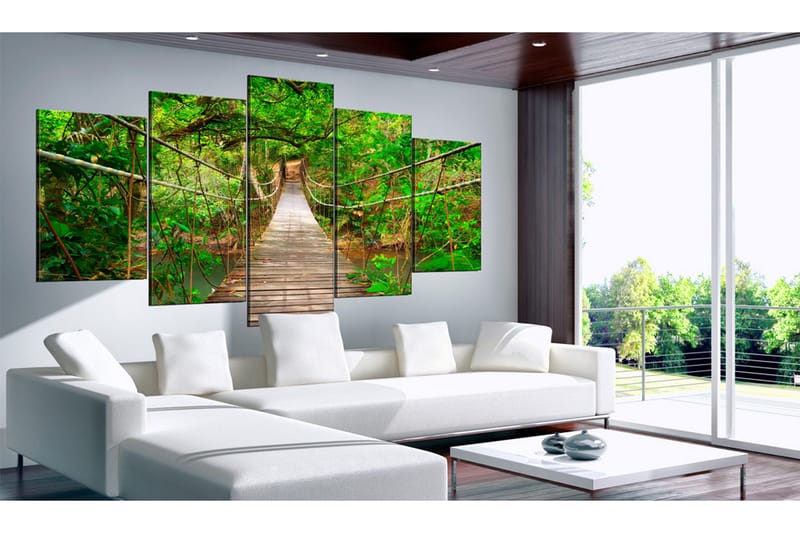 Billede Walk Among The Trees 200x100 - Artgeist sp. z o. o. - Boligtilbehør - Billeder & kunst - Billeder på lærred