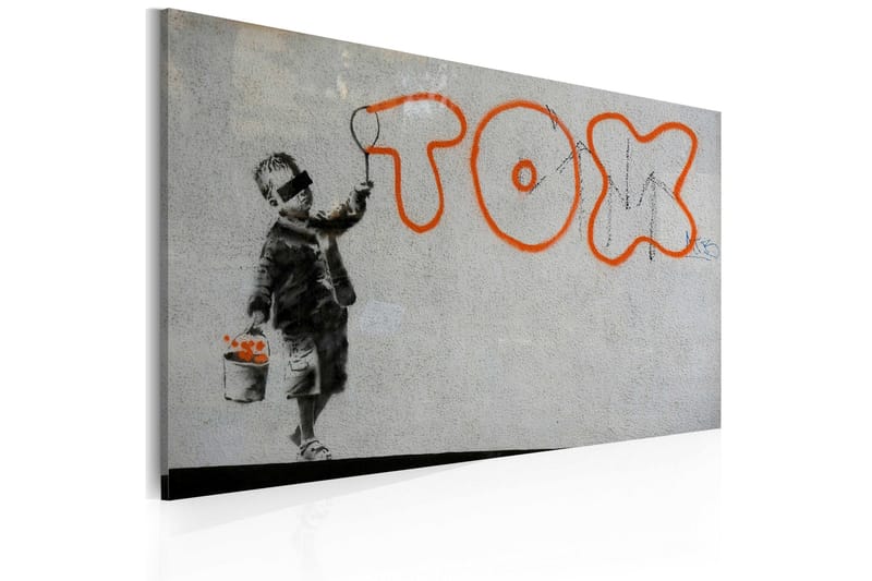 Billede Wallpaper Graffiti Banksy 60x40, Artgeist sp. z o. o.