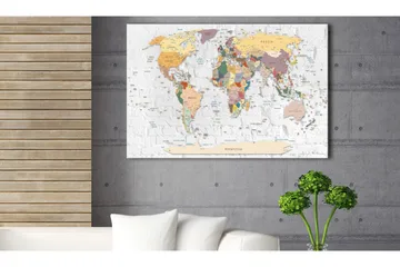 Billede Walls of the World 60x40 - Artgeist sp. z o. o. - Boligtilbehør - Billeder & kunst - Billeder på lærred