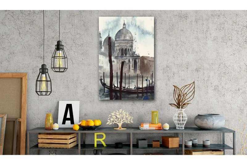 Billede Watercolour Venice 80x120, Artgeist sp. z o. o.