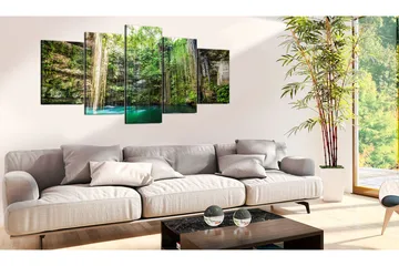 Billede Waterfall Of Trees 200x100 - Artgeist sp. z o. o. - Boligtilbehør - Billeder & kunst - Billeder på lærred